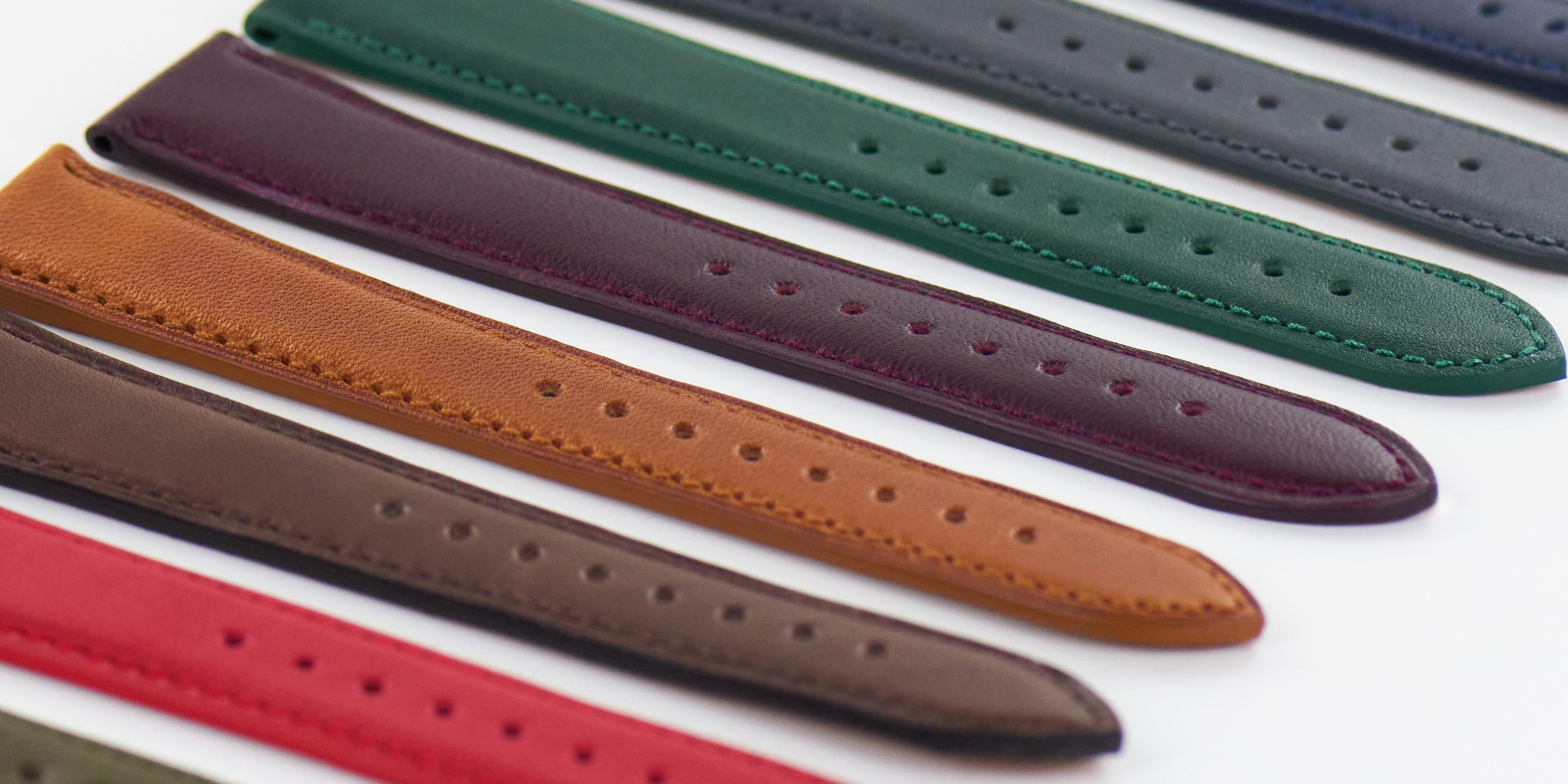 Boutique en ligne bracelet montre cuir Veau Sellier adaptable montre de marque et d’horloger